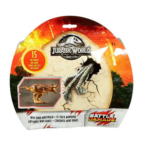 Jurassic World Mini Dino 15 Dinosaurs Multipack For Ages 3y