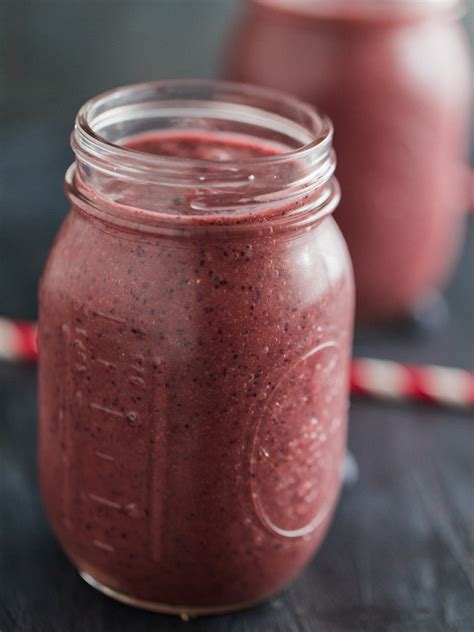 Coconut Berry Acai Smoothie Dad With A Pan