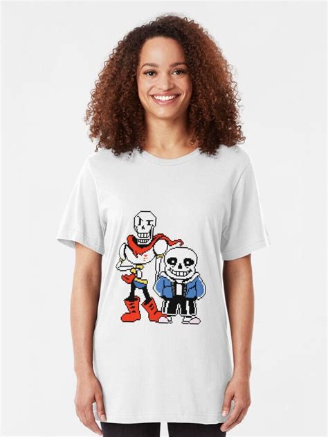 Undertale Sans And Papyrus T Shirt By Nervcat Aff Ad Sans