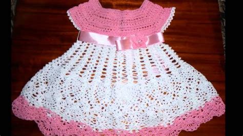 Vestido A Crochet Para Niña De 6 Meses Crochet Baby Clothes Crochet