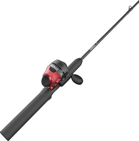 Amazon Com Zebco 101 Spincast Reel And Fishing Rod Combo 5 Foot 2