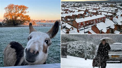 Uk Weather Snow And Ice Blanket Large Swathes Of Country As Cold Snap