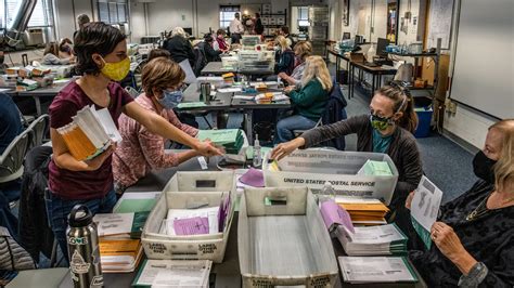 As Counting Begins A Flood Of Mail Ballots Complicates Vote Tallies The New York Times