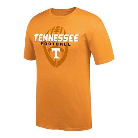 Vols Tennessee Vertical Football Tee Shirt Alumni Hall
