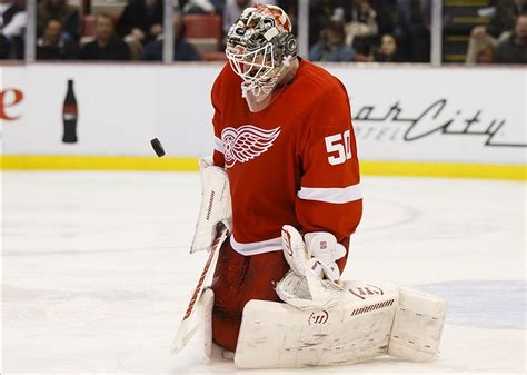 NHL Starting Goalies: Jonas Gustavsson in for Detroit Red Wings vs ...