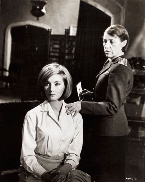 Daniela Bianchi And Lotte Lenya From Russia With Love Bond Girls
