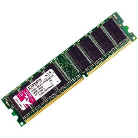 Memória Kingston Ddr1 2gb Desktop Kvr400x64c3a1g Kit 2x1gb R 9990