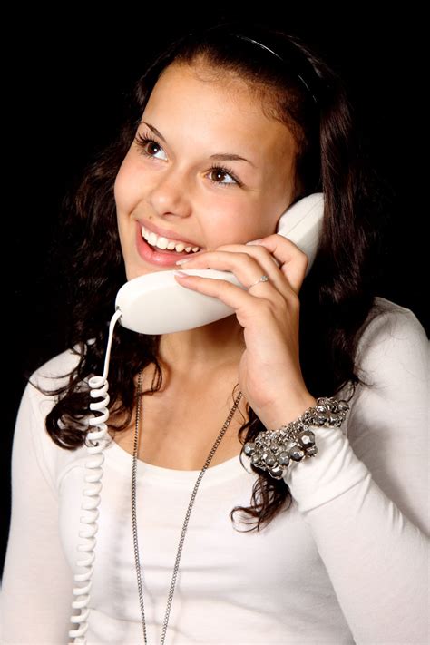 Woman With Phone Smiling Free Stock Photo Public Domain Pictures