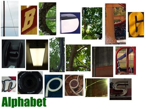 Alphabet Flickr