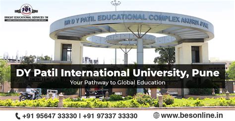 Dy Patil International University Pune Embracing Global Education For