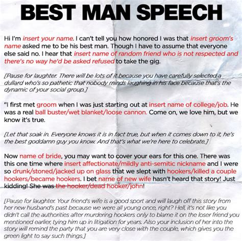 Funny Best Man Speech Quotes Quotesgram