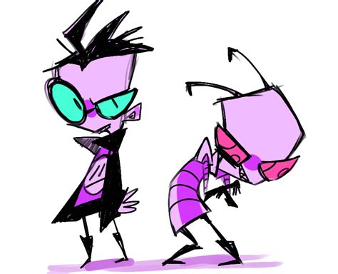 4 Tumblr Invader Zim Characters Invader Zim Cool Drawings