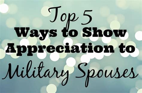 Sponsored Top 5 Ways To Show Appreciation To Military Spouses Ipad