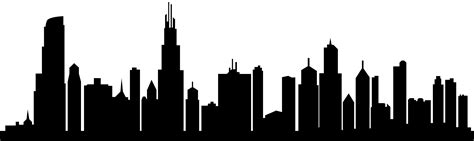 City Skyline Silhouette Png