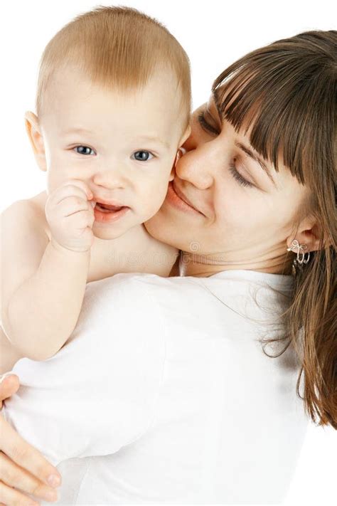 Happy Loving Mother With Baby Stock Photo Image Of Female Innocence