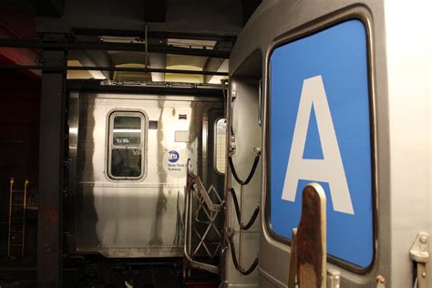 The Very Last R42 Type Subway Car Sitting Across From Its Replacement