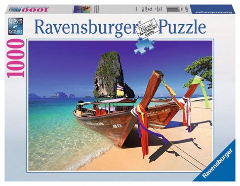 Eine wirkliche herausforderung, egal ob für jung oder alt. Ravensburger Puzzle, 1000 Teile, »Phra Nang Beach, Krabi ...