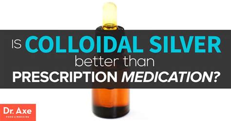 8 Proven Colloidal Silver Benefits And Uses Dr Axe