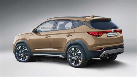 2021 Hyundai Tucson Rendering Takes After The Latest Spy Shots