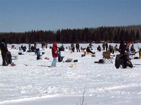 Chillin At The Billy Beal Ice Fishing Derby Swan River News