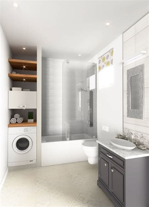 Laundry Bathroom Combo Space Saver Principal Renovations