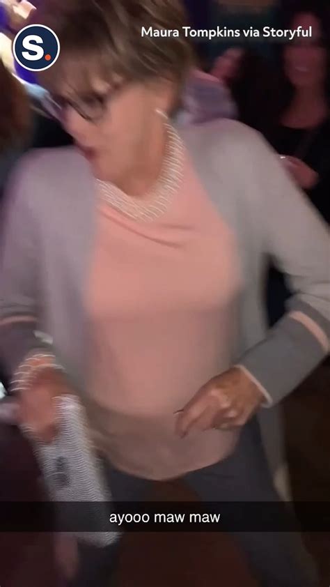 Grandma Busts Groovy Dance Moves On Nightclub Stage Dance This Grandma Has Some Serious