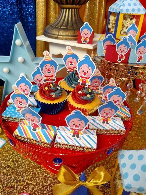 Plim Plim Circus Carnival Birthday Cakes Carnival