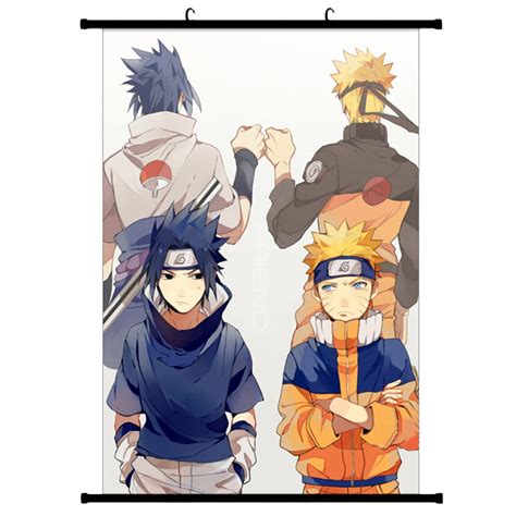 Naruto Poster Fabric Scroll Painting Wall Picture Naruto Anime