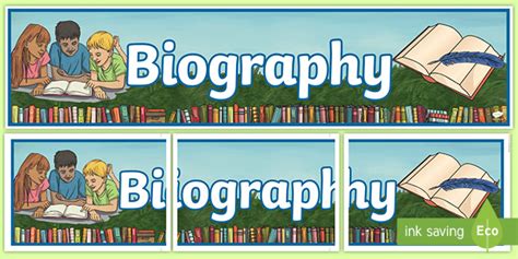 Learn About The Features Of A Biography And How They Can Help With
