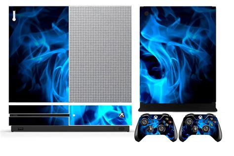 Fire 261 Vinyl Skin Sticker Protector For Microsoft Xbox One S And 2