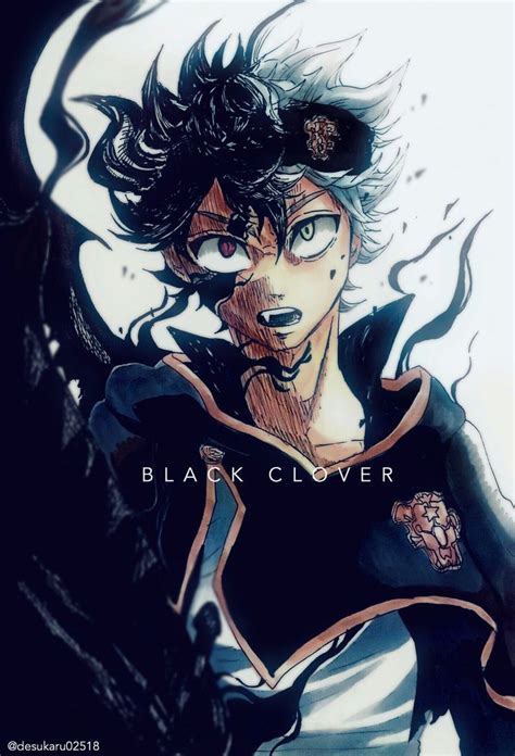 Black Asta Black Clover Black Clover Anime Black Clover Manga Clover