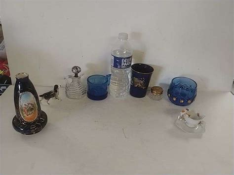 Lot Of Assorted Glassware And Postage Scale Trice Auctions