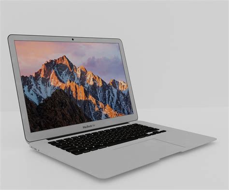 Apple Macbook Air 2015 3d Model 3d Model Cgtrader