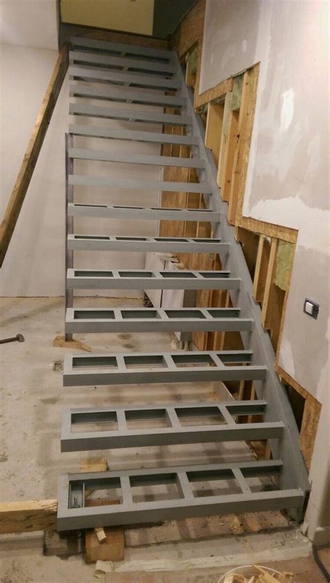 Suspended Staircase Construction Floating Stair Structural Details