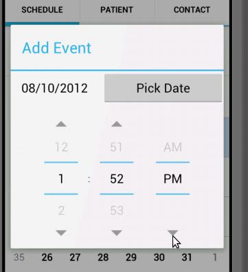 Android Datepicker And Datepicker Dialog Itecnote