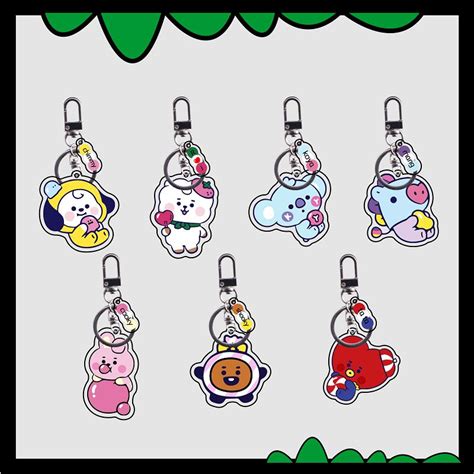 Bt21 Jelly Candy Baby Keychain Pendant Bt21 Jelly Candy Baby Keychain