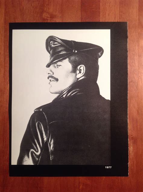 Art Page Print From Tom Of Finland Book Retrospective Leather Cruising Tf Etsy
