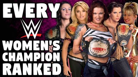 Every Wwe Womens Champion Ranked From Worst To Best Youtube