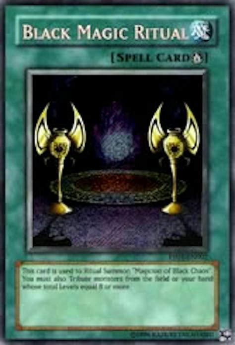 Yu Gi Oh Premium Pack Single Black Magic Ritual Secret Rare Da Card World