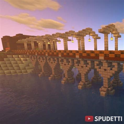 Railway Bridge 🚂 Minecraftbuilds Railway Bridges Minecraft