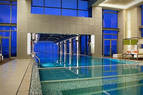 Unbelievable Amenities Holiday Inn Shanghais Glass Bottom Pool
