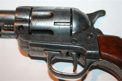 Vintage Bka 98 1873 Colt 45 Peacemaker Revolver Replica Stage Prop Gun