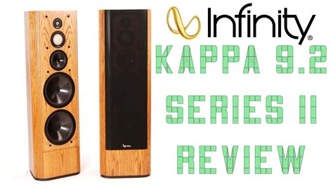 Infinity Kappa I Series Ii Review Youtube