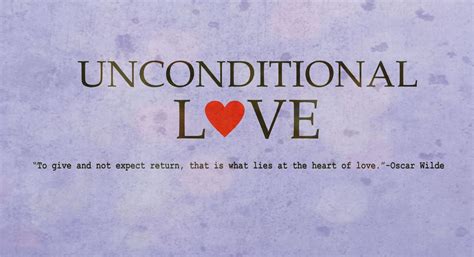 Unconditional Love