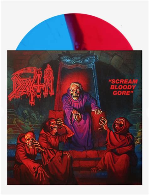 Death ~ Scream Bloody Gore New Lp Bluered Split Vinyl X300 Newbury