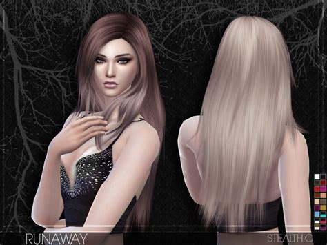 Stealthic Runaway Female Hair The Sims 4 Catalog