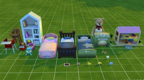 The Sims 4 Toddlers Update Buybuild Items Overview