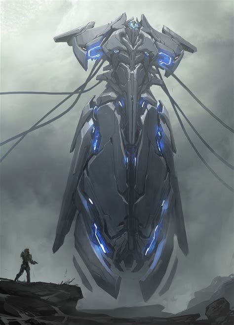 Artstation Halo 5 Guardian Concept