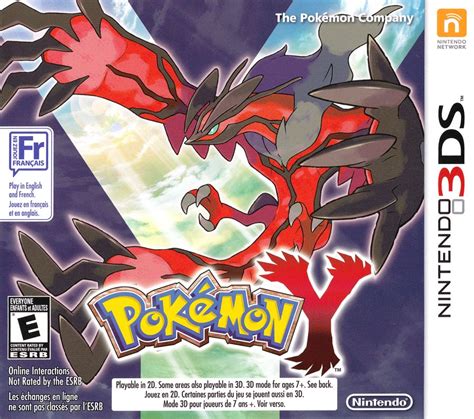 Pokémon Y 2013 Nintendo 3ds Box Cover Art Mobygames