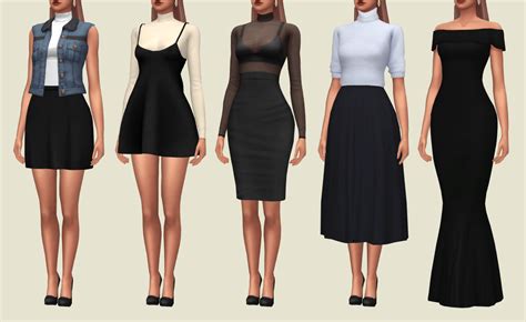 Sims 4 Maxis Match Finds — Favorite Dresses